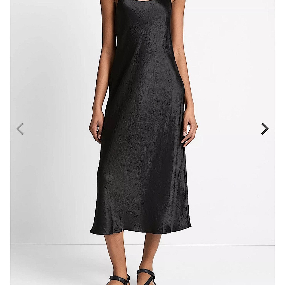 VINCE acetate Dress 100% Naia acetate.